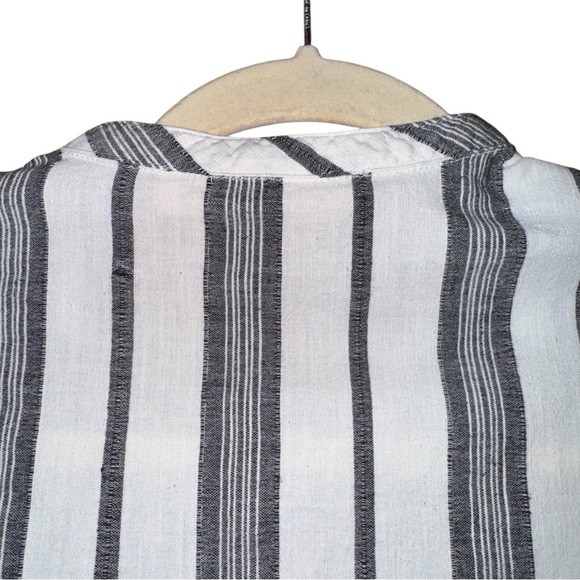 VANESSA BRUNO Blue Stripe 100% Cotton Button-Up Shirt EU 38 US Size M/6 - Picture 5 of 13
